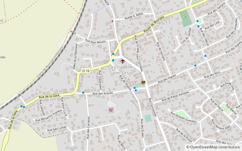 La Chapelle-Saint-Ursin location map