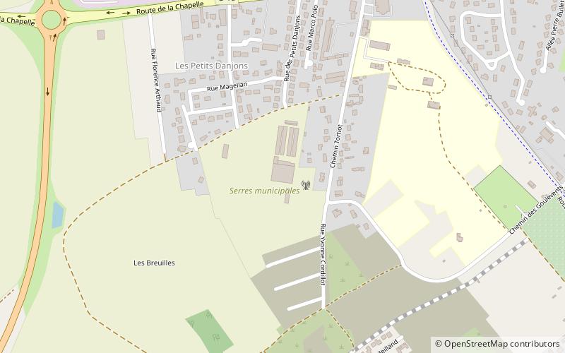 Conservatoire national du Pélargonium location map