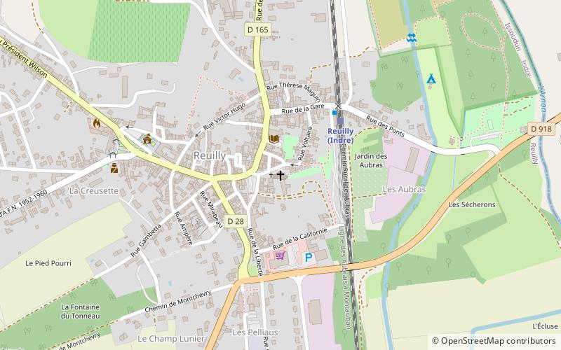 St. Denis Church location map