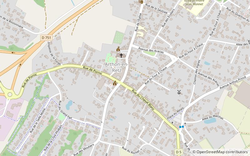 Arthon-en-Retz location map