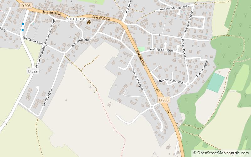 Sampans location map