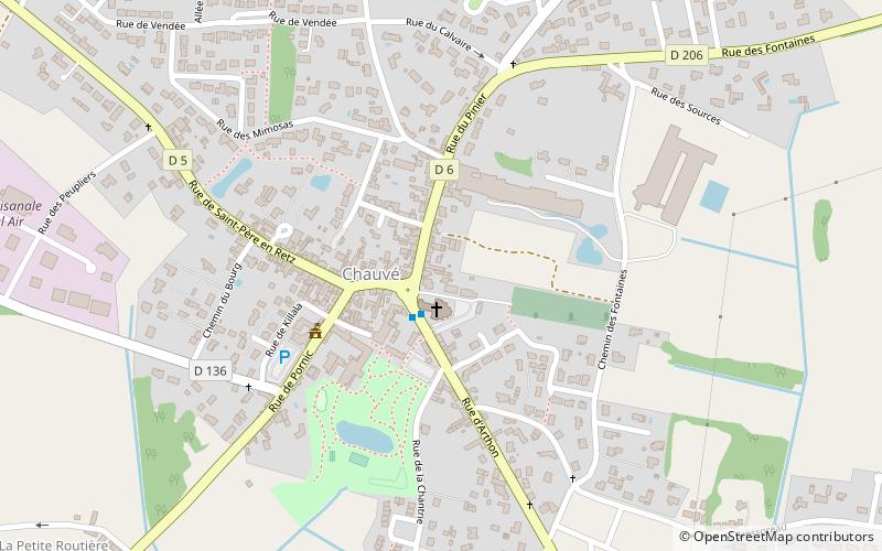 Chauvé location map