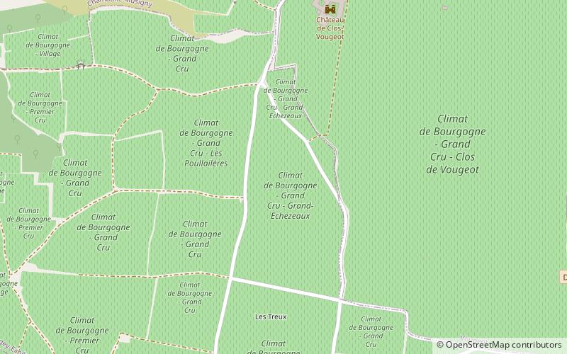 Grands Échezeaux location map
