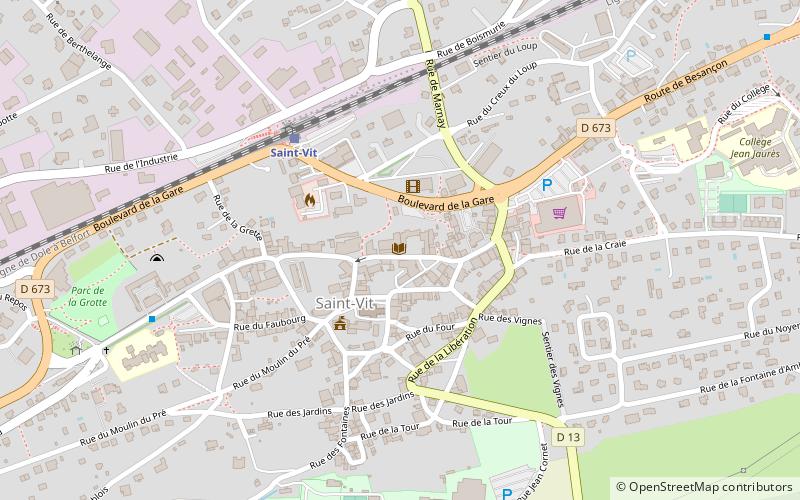 Médiathèque Les Mots Passants location map