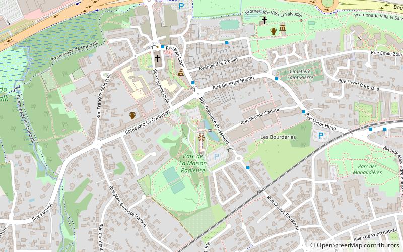 Unité d'Habitation of Nantes-Rezé location map