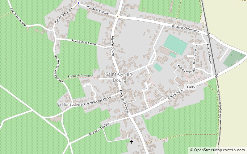 Saint-Cyr-en-Bourg location map