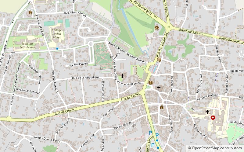 St. Denis Church location map