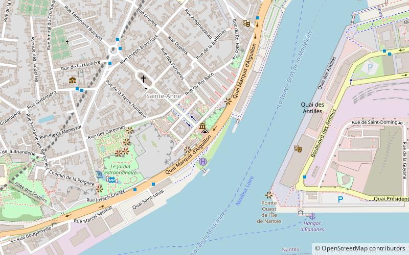 Jules Verne Museum location map