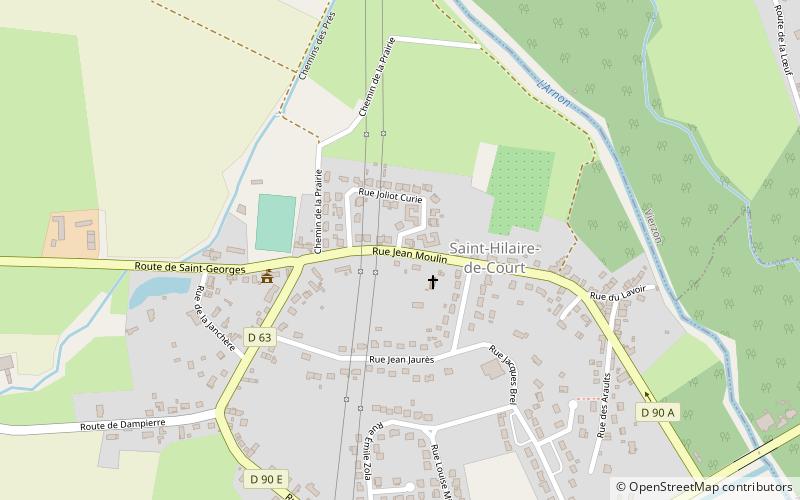Saint-Hilaire-de-Court location map
