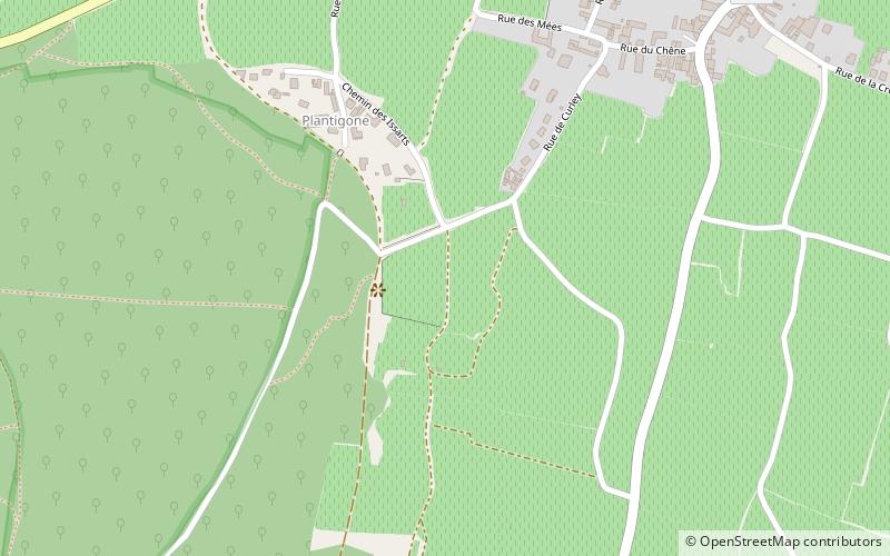 Ruchottes-Chambertin location map