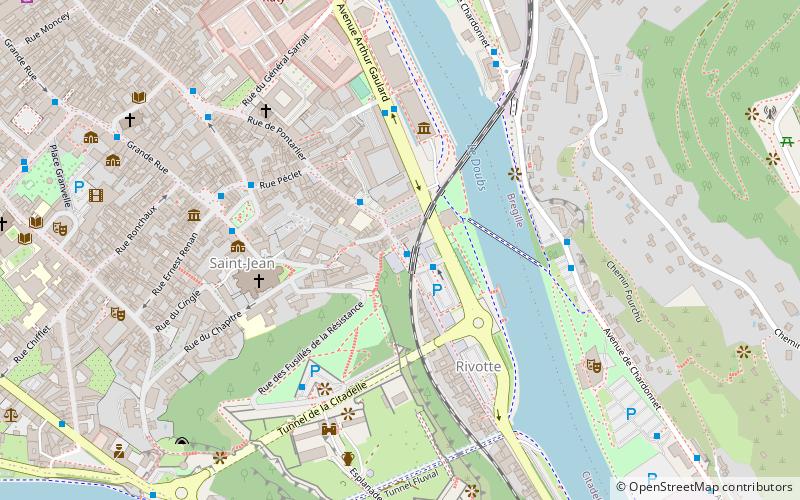 Porte Rivotte location map