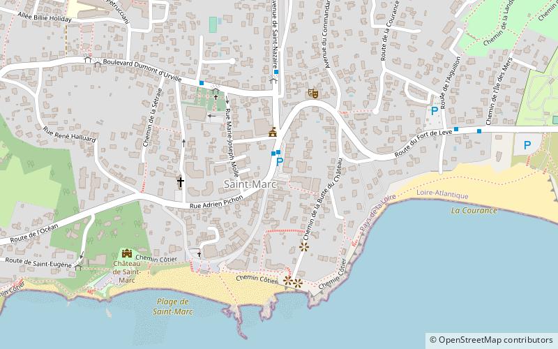 saint marc sur mer saint nazaire location map