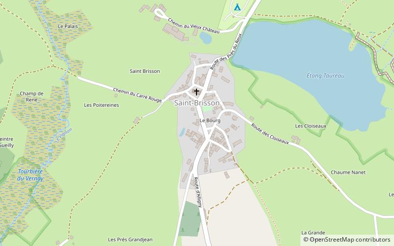 Saint-Brisson location map
