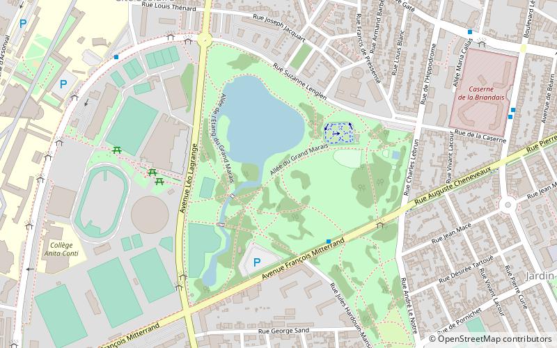 le parc paysager saint nazaire location map