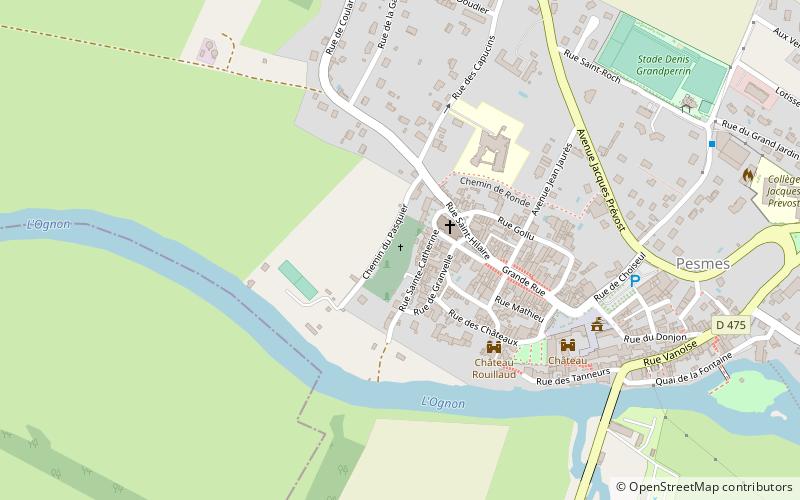 Krzyż cmentarny location map