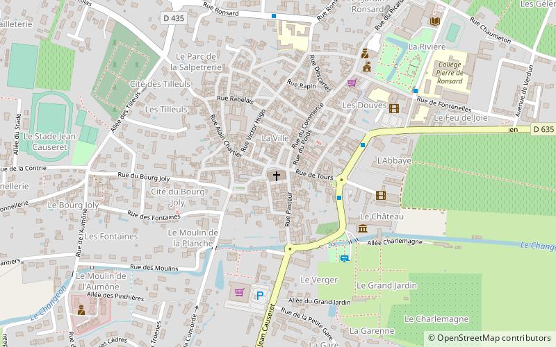 St. Germain Church location map