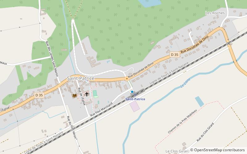 Saint-Patrice location map