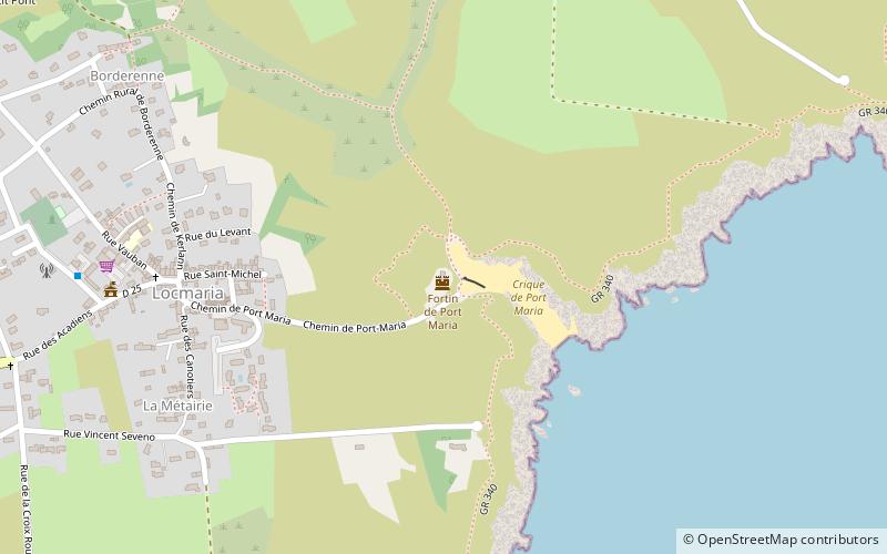 Fortin de Port Maria location map