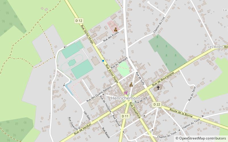 Henrichemont location map