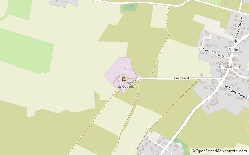 Phare de Goulphar location map