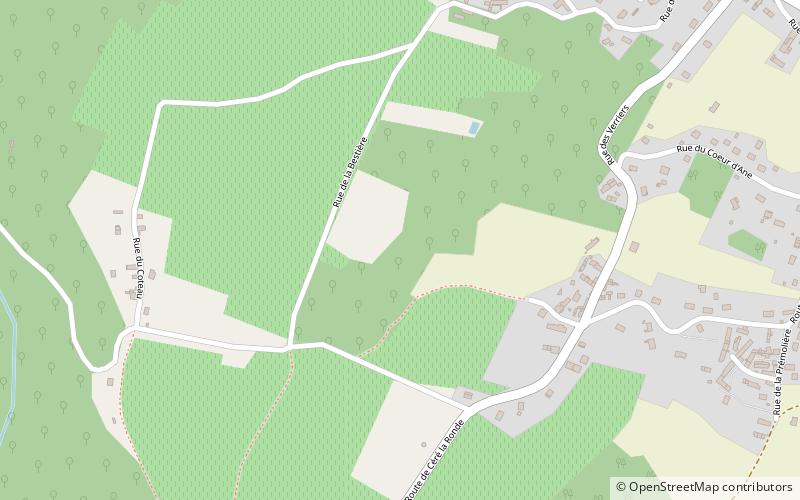Pouillé location map