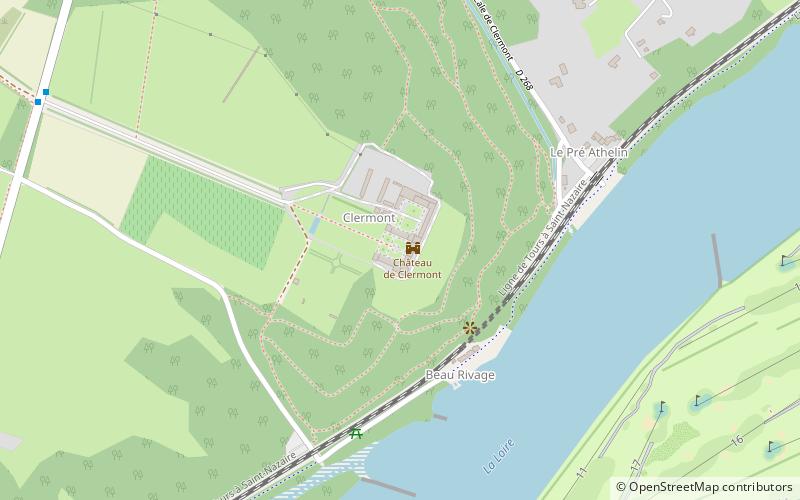 Schloss Clermont location map