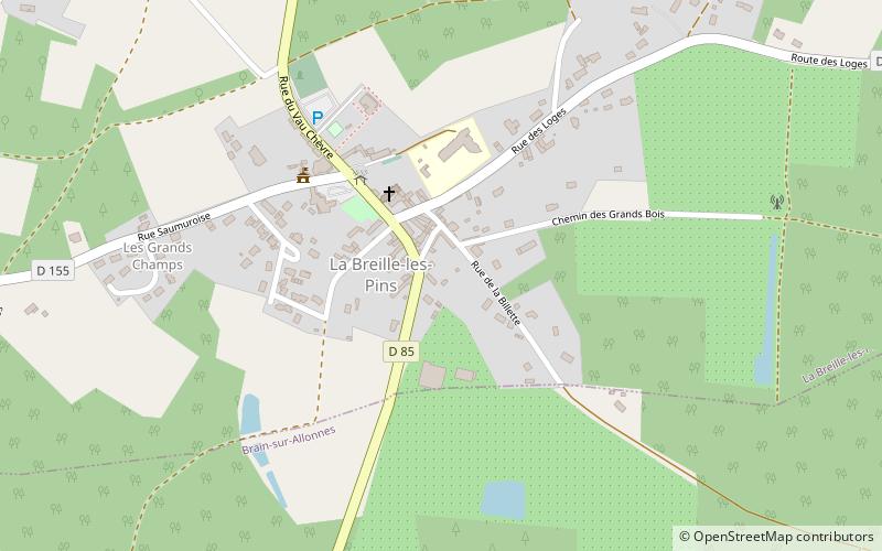 La Breille-les-Pins location map
