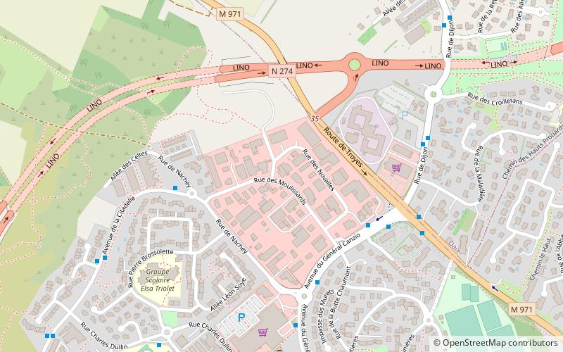 Néosys Paintball location map