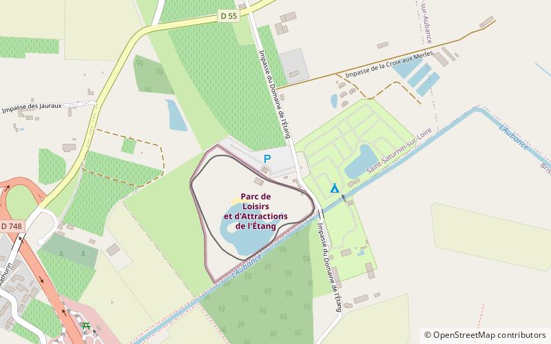 Parc de Loisirs et d'Attractions de l'Étang location map