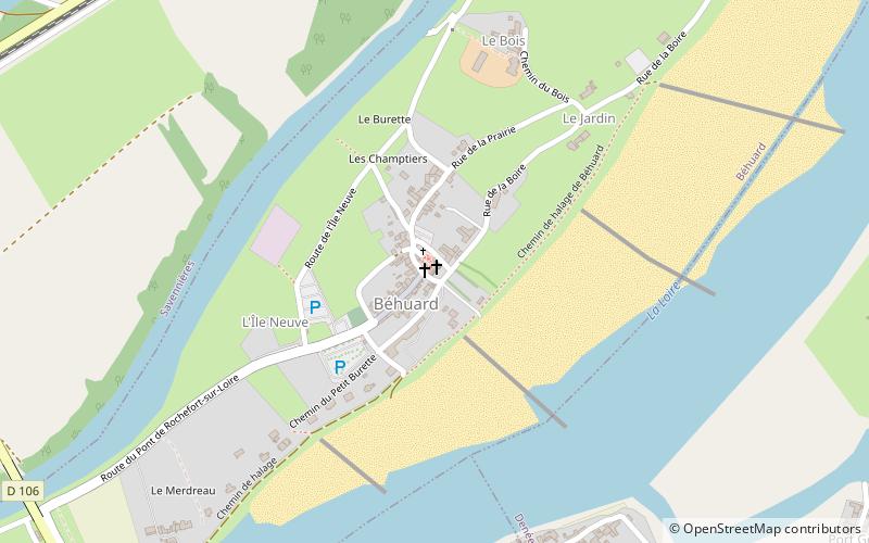 Église Notre-Dame de Béhuard location map