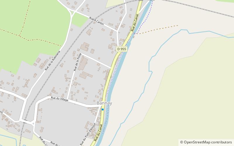 Bannay location map