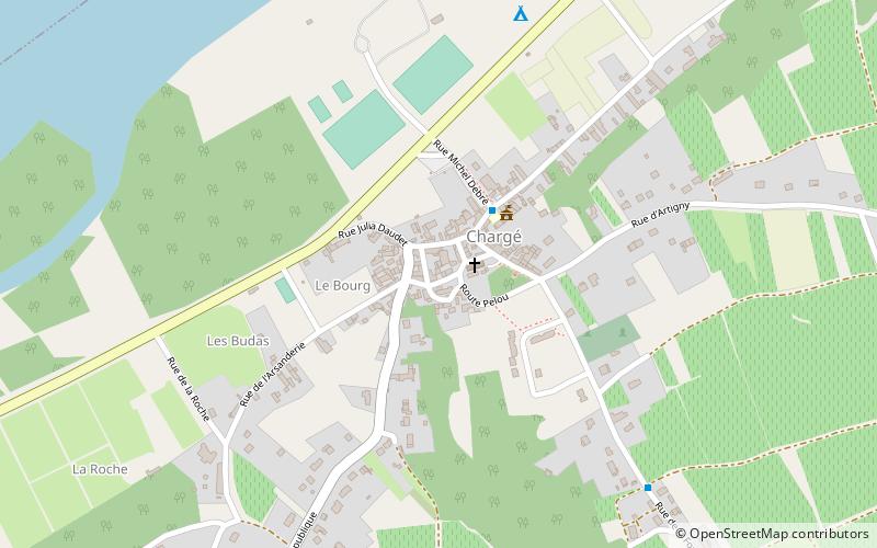 Chargé location map