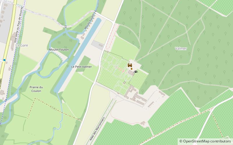 Château de Valmer location map
