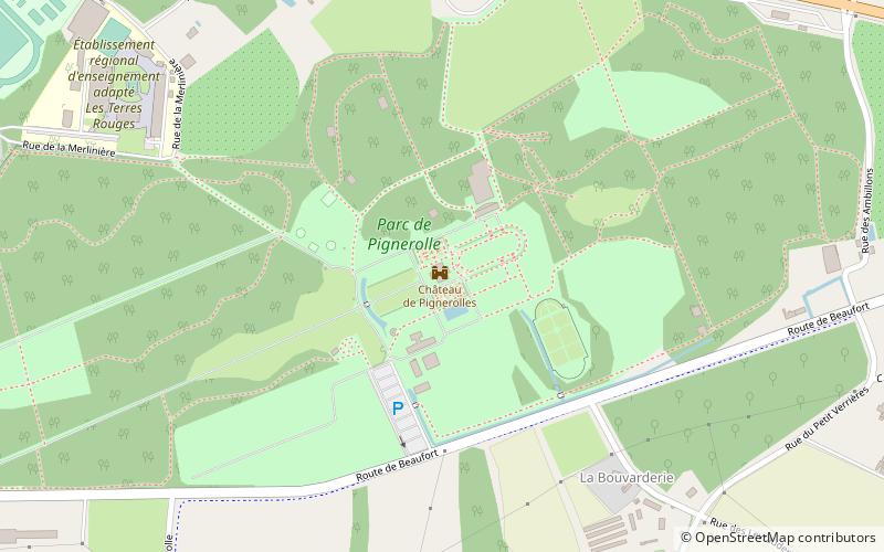 Château de Pignerolle location map