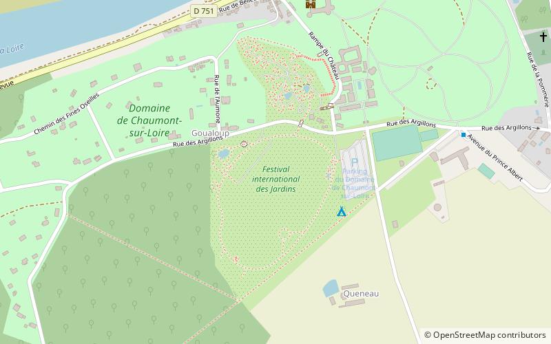 festival international des jardins chaumont sur loire location map