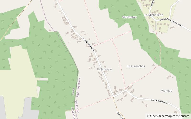 Monteaux location map