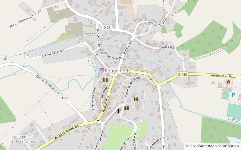 Rougemont location map