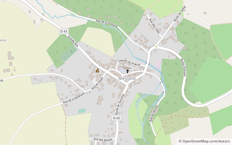 Mesland location map