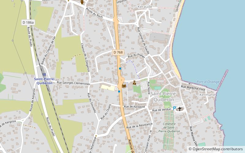 Saint-Pierre-Quiberon location map