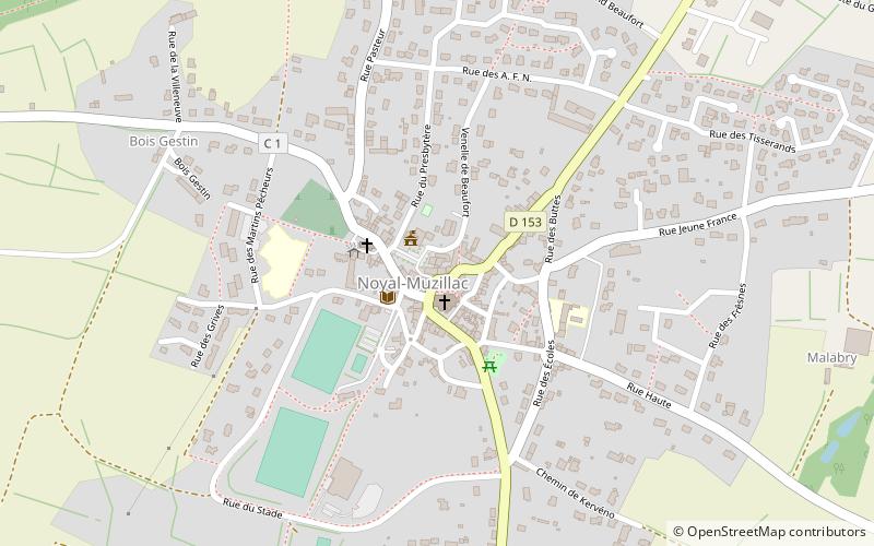 Noyal-Muzillac location map