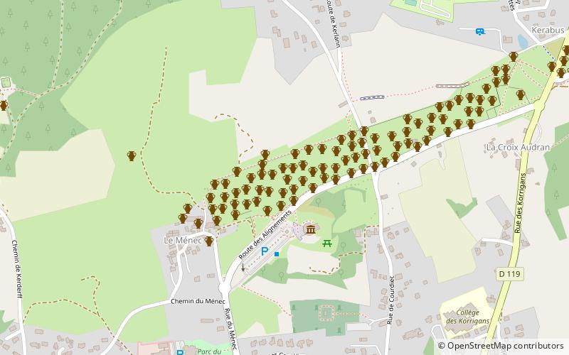 Alignement du Ménec location map