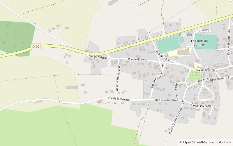 Béganne location map