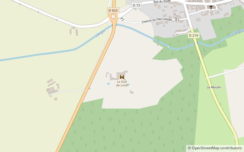 le gue de loire location map