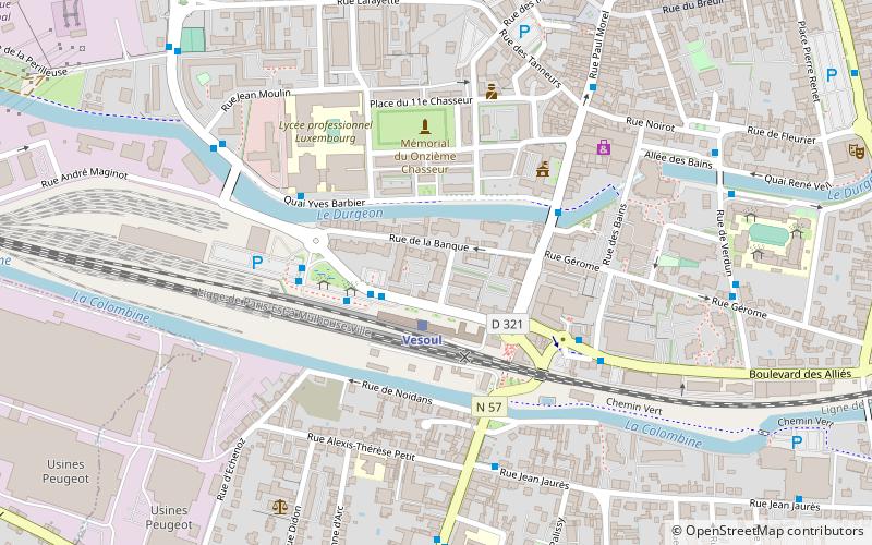 Communauté d’agglomération de Vesoul location map