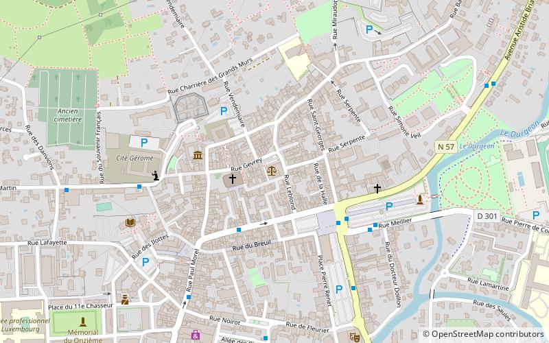 Palais de justice de Vesoul location map