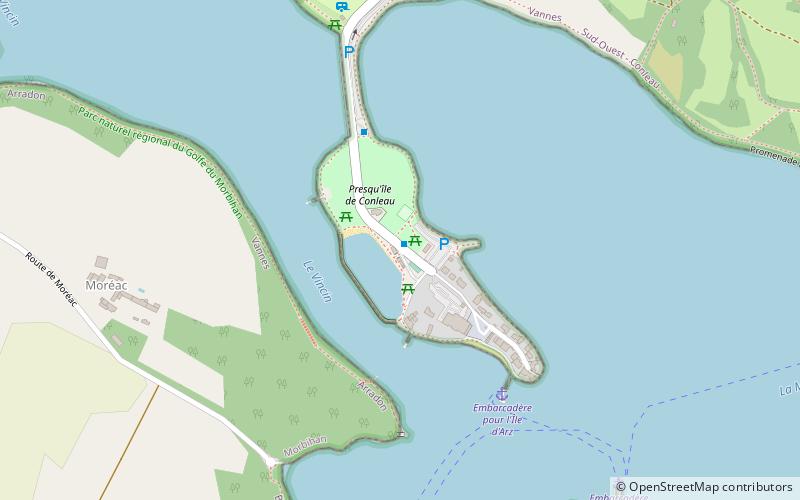 piscine de conleau vannes location map