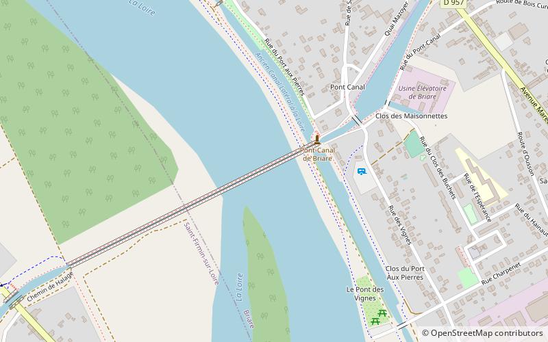 Pont-canal de Briare location map