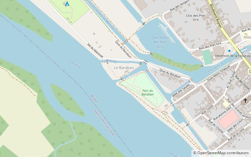 Canal de Briare location map