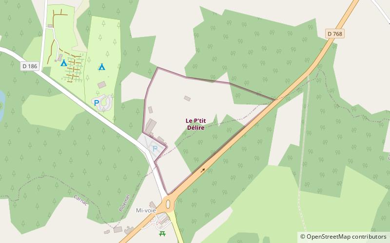 Le P'tit Délire location map