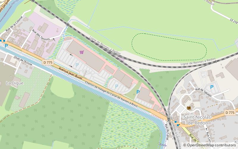 Saint-Nicolas-de-Redon location map